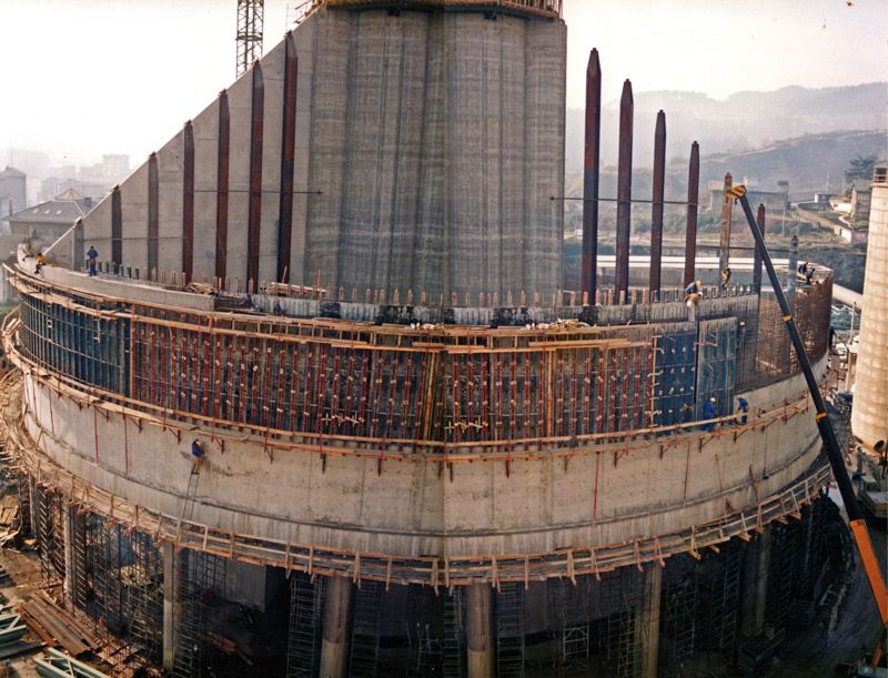 Obras Silo Clinker 1990 1991