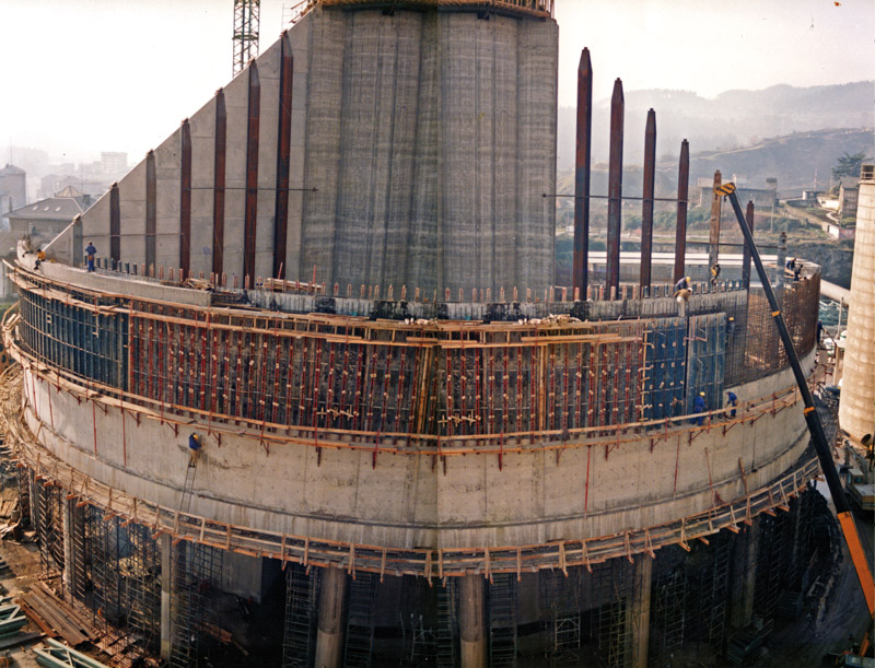 Obras Silo clinker 1990 1991